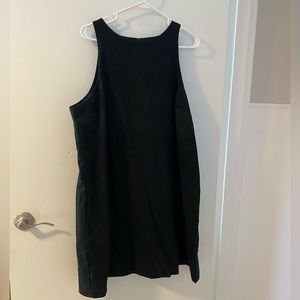 Abercrombie & Fitch Linen Blend Mini Dress with Pockets XL Tall